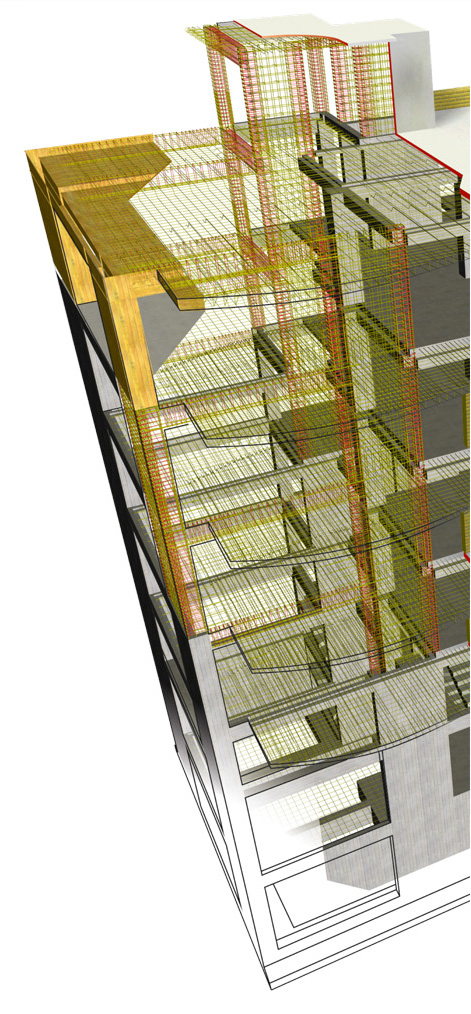 HoloBIM Structural BIM model